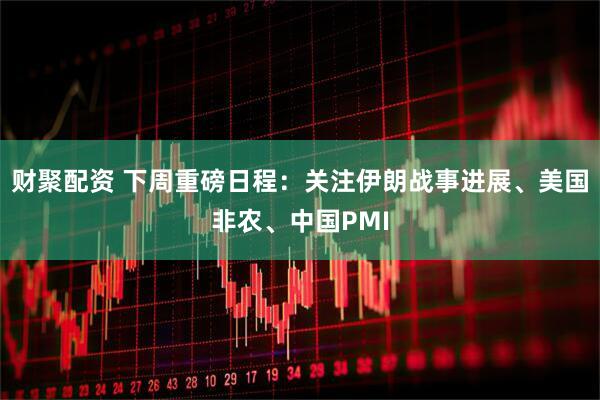 财聚配资 下周重磅日程：关注伊朗战事进展、美国非农、中国PMI