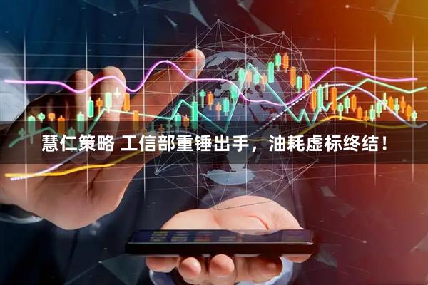 慧仁策略 工信部重锤出手，油耗虚标终结！